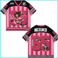BH2 Demon Slayer Kamado Nezuko Anime jersey streetwear comfortable T-shirt short sleeve top HB2