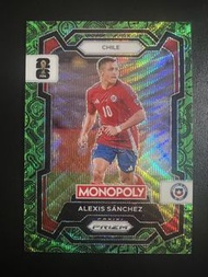 2026 Panini Monopoly Prizm FIFA World Cup 26 Chile Alexis Sanchez 足球卡