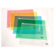 A4 Transparent Document Zip Bag Zip File (DL5293)