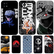 Case For Xiaomi POCO C40 6.71 inch Silicon Phone Back Cover black tpu case Cool Anime