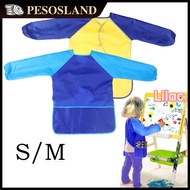 Kids Painting Apron Waterproof Colorful Children Aprons Baby Kitchen Baking Painting Apron For Kids