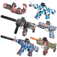 Ready  Stock MP5 Electric Gel Blaster Gun Toy Water Ball Automatic Outdoor Shooting