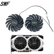 New 2PCS/set 87mm PLD09210S12HH 2060S RTX2070 Cooling Fan For MSI GeForce RTX 2070 2060 Super VENTUS XS OC Cooling Graphics Fan