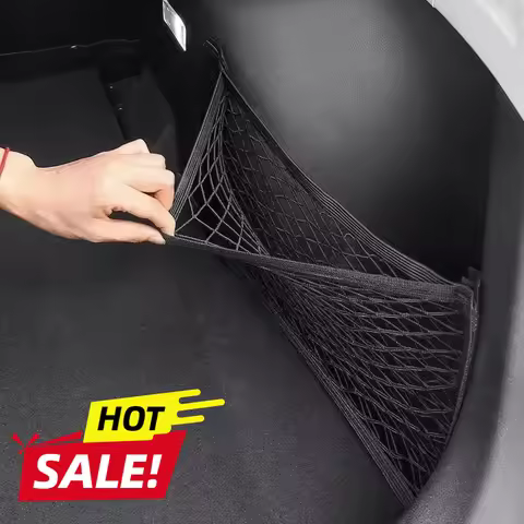 Car Sticker Trunk Box Storage Bag Net Bag for Audi Accessories A4 A5 A6 B5 B6 B7 Q3 Q5 Q7 Rs Quattro