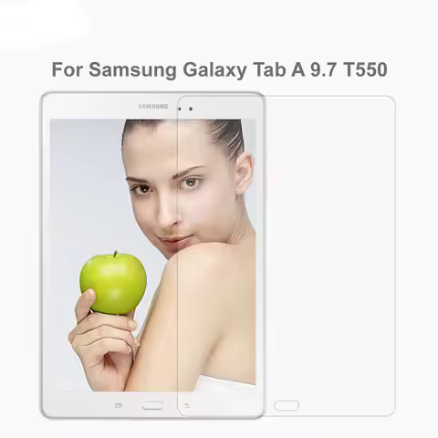 2PCS Screen Protector For Samsung Galaxy Tab A 9.7 T550 T551 T555 Tempered Glass For SM-P550 9.7" Ta