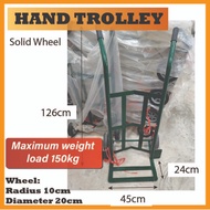 8" HAND TROLLEY / HAND TRUCK WHEEL / Local Hand Trolley / Hand Truck(120CM x 63CM x 45CM)HEAVY DUTY
