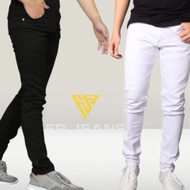 Celana Jeans Hitam Pria / Celana Panjang Putih pria