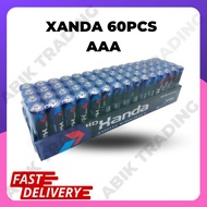 🔥 60Pcs AA AAA 1.5V Bateri Super Heavy Duty 3A 3AAA 2A 2AA High Quality Carbon Dry Battery 🔥