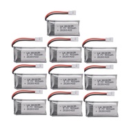 ♗3.7V 400mAh Lipo Battery For H107 H31 KY101 E33C E33 U816A V252 H6C RC Drone Spare Parts 3.7v 80203