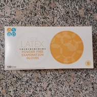 asap Thick latex powder free examination gloves size S 乳膠手套