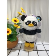 Panda Doll Size Approximately 5-6 Inches Is A Keychain.