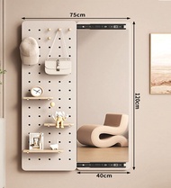 YiFeng กระจก สไลด์พร้อมที่วางของ ที่ห้อยของ DIY E789