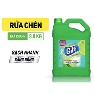 Gift Lemon Dishwashing Liquid/Lemon Tea can 3.8 kg | Genuine Genuine