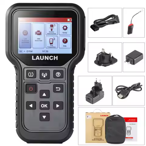 Launch CRT5011E TPMS Relearn Tool TPMS Sensor (315+433MHz) Support Read/ Activate/ Programming/ Rele
