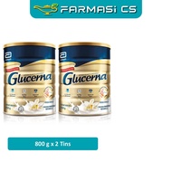 PROMO Abbott Glucerna Vanilla Flavour 800g x 2 Tins EXP:08/2026 [ Farmasi CS ]