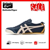 Onitsuka Tiger MEXICO 66 Yellow Blue for men and women classic casual shoes-Fast Deliver