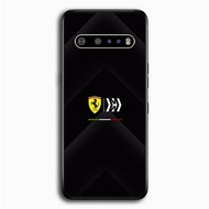 Hardcase Casing Case LG V60 V50 V50S V40 V30 V20 G8X Velvet ThinQ 5G Ferrari Logo AB1946