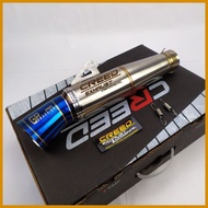 ♚ ◬ ✳ (100% Original Creed Exhaust) Universal 51mm Motorcycle Exhaust Pipe Canister / Creed Exhaust