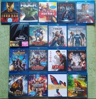Blu-ray disc 藍光碟 Marvel Iron Man 鐵甲奇俠 / Hulk 新變形俠醫 / Thor 雷神奇俠 / Captain America 美國隊長 / Avengers 復仇者