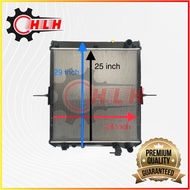 Isuzu NPR PRO 4HK1 4HL1 Turbo Radiator Tangki Air (3 Layer, Aluminium) Local Model