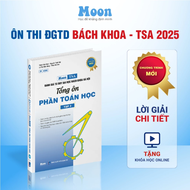 Sách ôn thi đánh giá năng lực 2025 HSA TSA APT Theo Chương Trình Mới Moonbook