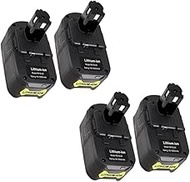 2Pack 6Ah/5.5Ah Compatible with Ryobi One Plus 18v Battery Lithium for P108 P102 P103 P104 P105 P107