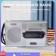 PP   Radio for Elderly Portable Radio Compact Am/fm Radio with Hifi Sound Quality Easy to Use Portable Pocket-sized Dual Channel Radio for Distortion-free Listening Experience