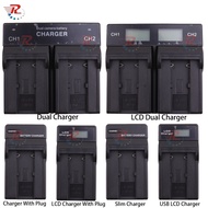 DB-20 DB-20L LCD RAPID DUAL CHARGER For Ricoh DB-20 DB-20L Caplio RDC-i500 Caplio RR1 RDC-6000 Camer