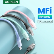 UGREEN 60W USB C to Lightning Cable MFi Certified Charging Cable for 13 Pro Max, 12 Pro Max 11 11Pro 11Pro MAX 8Plus