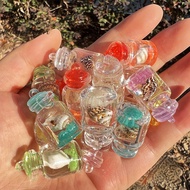 Kayaktion Luminous Transparent Drifting Bottle Conch Box Pendant Jewelry DIY Ch Home Decoration Beau