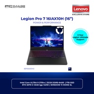 LENOVO/LEGION PRO 7 16IAX10H 83F500JEMJ/CORE ULTRA 9 275HX/32GB D5/1TB G4/RTX5070TI 12GB/16" WQXGA O