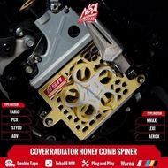 YAMAHA NSA COVER RADIATOR Spinner VARIO PCX NMAX AEROX ADV LEXI STYLO Radiator Spinner COVER YamahaH