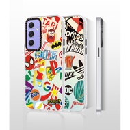 Chaopai Shockproof Case Samsung Galaxy A73 A54 A53 A34 A33 A24 A23 A14 A13 A12 5G 4G Casing CASETiFY