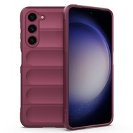 เคสซิลิโคนสำหรับ Samsung Galaxy S23 FE กล้องกันกระแทก TPU ฝาหลัง SamsungS23FE S23FE S 23 F E 5G เคสบ