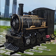 Large Steam Whistle Train Model Large Locomotive Model Large Steam Whistle Train Model