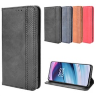 Suitable OnePlus Nord CE 5G Mobile Phone Leather Case Magnetic Flip Case