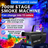 700W Smoke fog machine stage fogging machine Remote Control LED DJ Thrower Mesin Asap Pentas DJ Part
