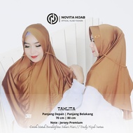 Jilbab Pad Anthem TAHLITA Strap Variation By Novita Hijab