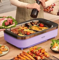 🥘🥬Daewoo 無煙電燒烤爐 💜 紫色別注版 - 約1月中至底到貨