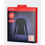 Uniqlo HEATTECH Ultra Warm Round Neck T-Shirt For Women | Long Sleeve Thermal Wear Woman
