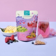 【講果語】櫻花莓梅茶5g x 7入 ( 蘋果、鳳梨、藍莓、紅龍果)