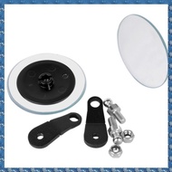 (WUSG) Small Round Blind Spot Handlebar Mirror for ZX25R ZX4R 400 650 2012-2024 Motorcycle