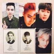 EXO Official Album Photocards
