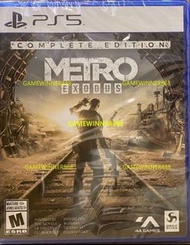 全新 PS5遊戲 戰慄深隧 流亡 完全版 Metro Exodus [Complete Edition]  美版中英文版