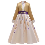 28 anna Sets Anna's Outfit princess dress frozen 2 costume