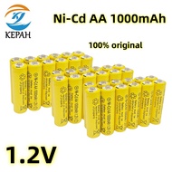 18650 100% original 1.2V AA 1000mAh Ni-Cd high-quality rechargeable battery rechargeable battery sui