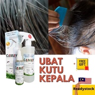 Ubat Kutu Kepala Rambut Natural Camay repellent organik Lice hair