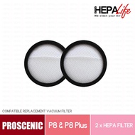 Proscenic P8 P8 Plus Compatible Hepa Filter