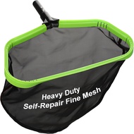 Heavy Duty Pool Skimmer Net Pool Leaf net Net Self-Repair Fine Mesh Professional Debris Removal Tool