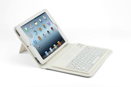 High Quality Soft Silicon Wireless Bluetooth Keyboard PU Leather Case Stand Cover For Apple iPad min